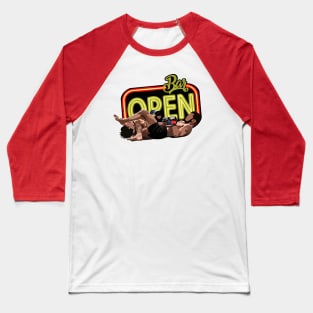 MMA - Arm Bar - Open Bar Awesome and Punny Baseball T-Shirt